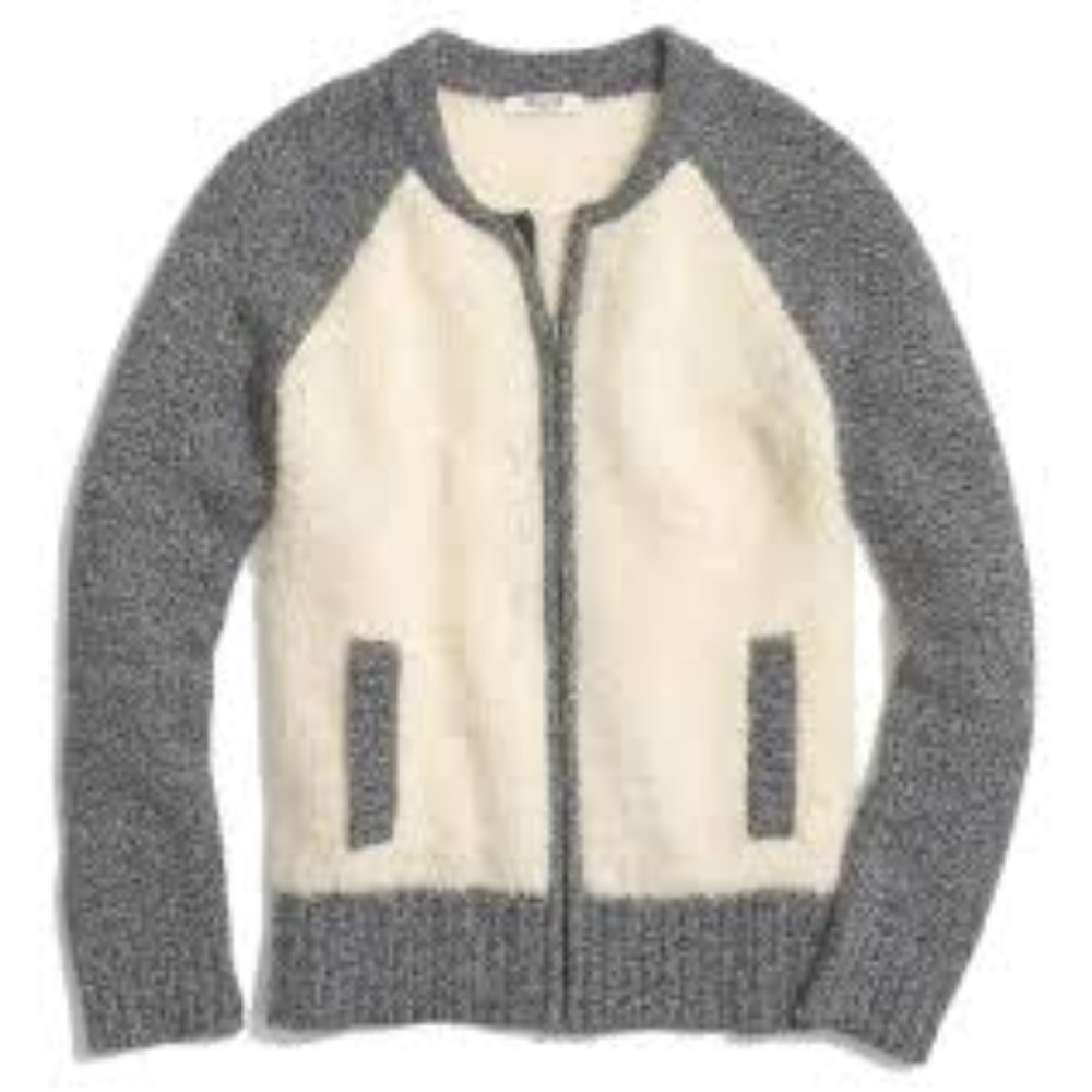 Madewell bouclé varsity jacket - Picture 4 of 6